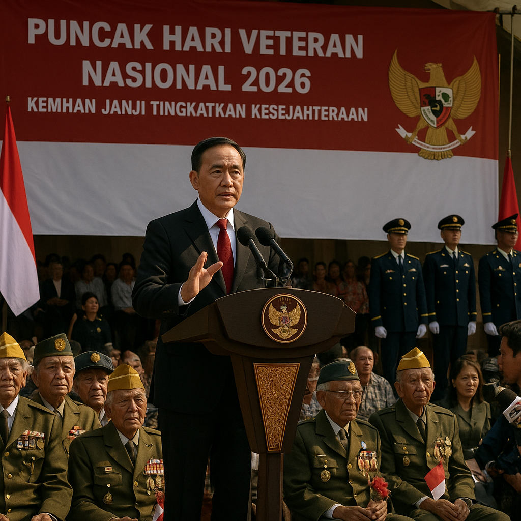 Puncak Hari Veteran, Kemhan Janji Tingkatkan Kesejahteraan sebagai Balas Jasa Perjuangan
