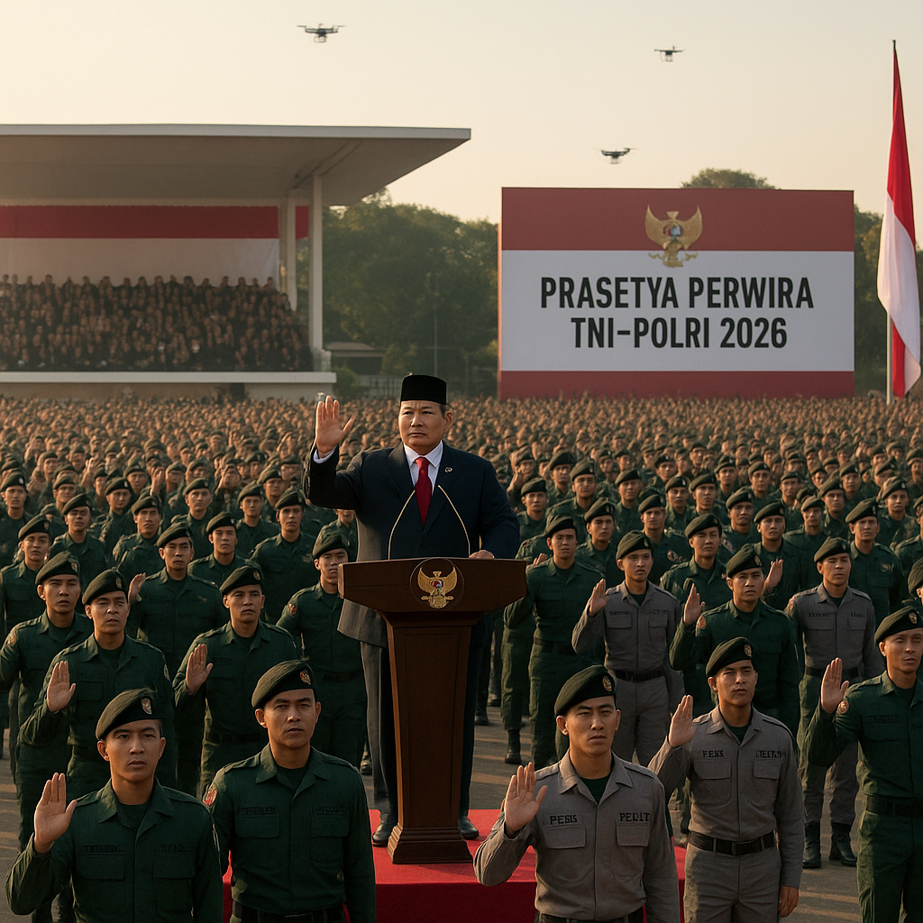 Upacara Prasetya Perwira TNI-Polri 2026: Generasi Muda Siap Memimpin Pengabdian