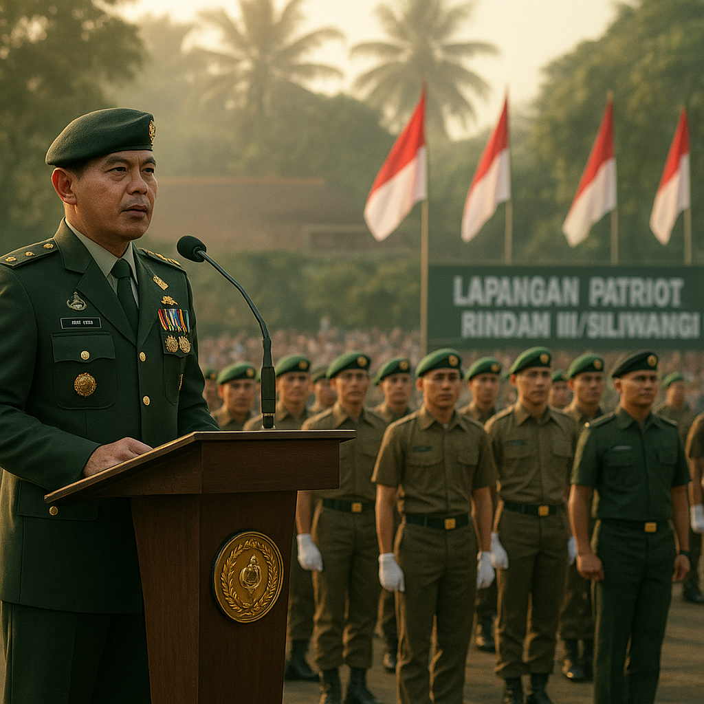 Pangdam III/Siliwangi Lantik Bintara Baru, Tekankan Integritas dan Pengabdian Tanpa Henti