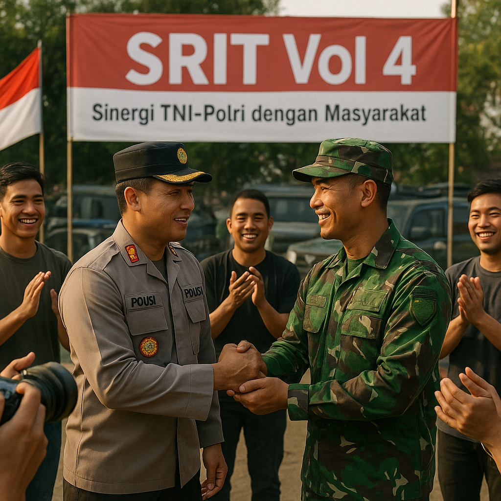 Polres Lamongan Sukses Kawal Event SRIT Vol 4, Sinergi TNI-Polri dengan Masyarakat