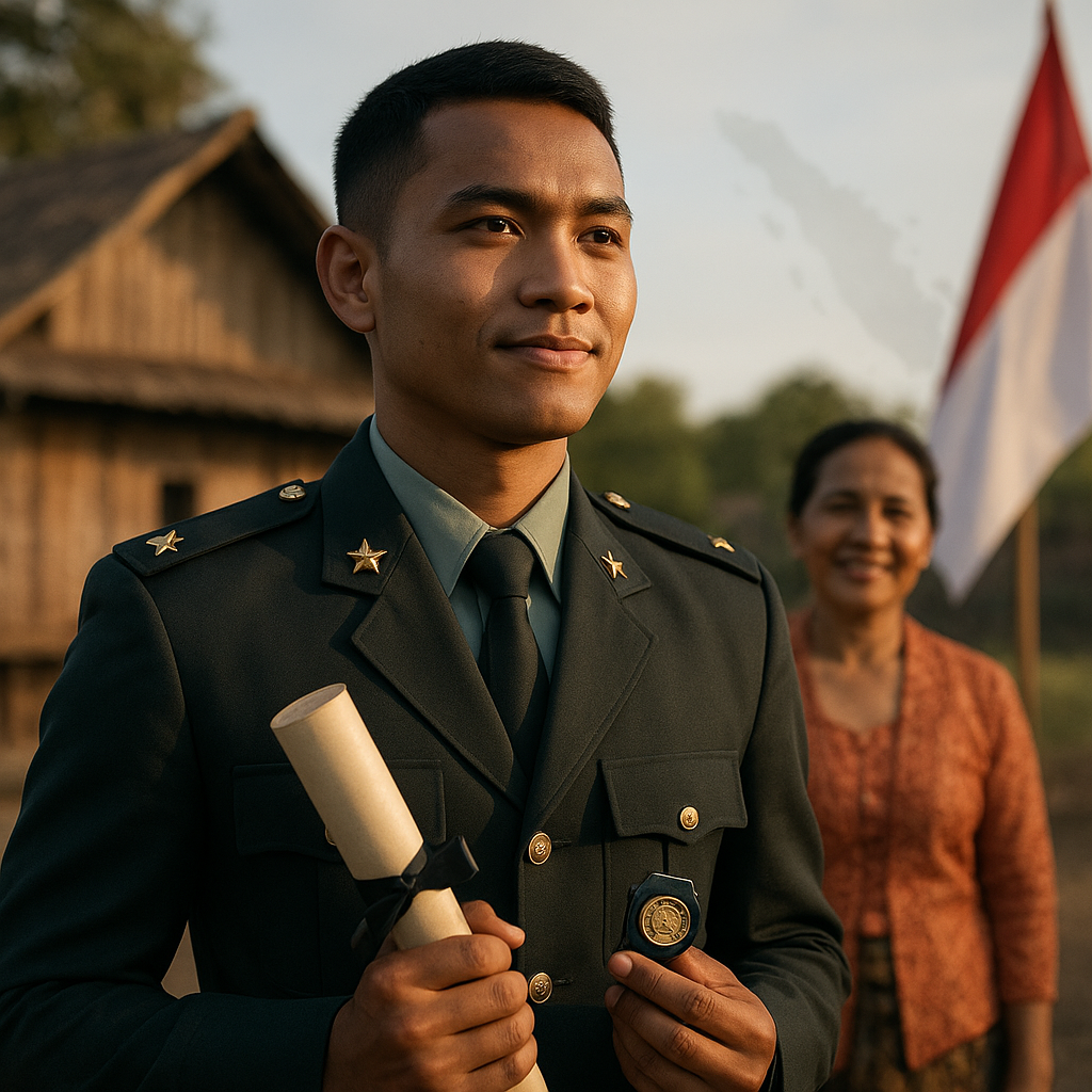 Kisah Pemuda NTT Lulusan Terbaik Akademi Militer, Bukti Tekad Bisa Kalahkan Keterbatasan