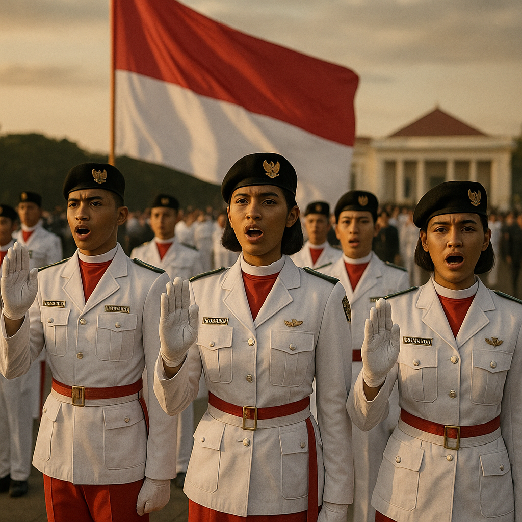 Ikrar Sakti Paskibraka: Sumpah Setia Generasi Muda pada Pancasila dan NKRI