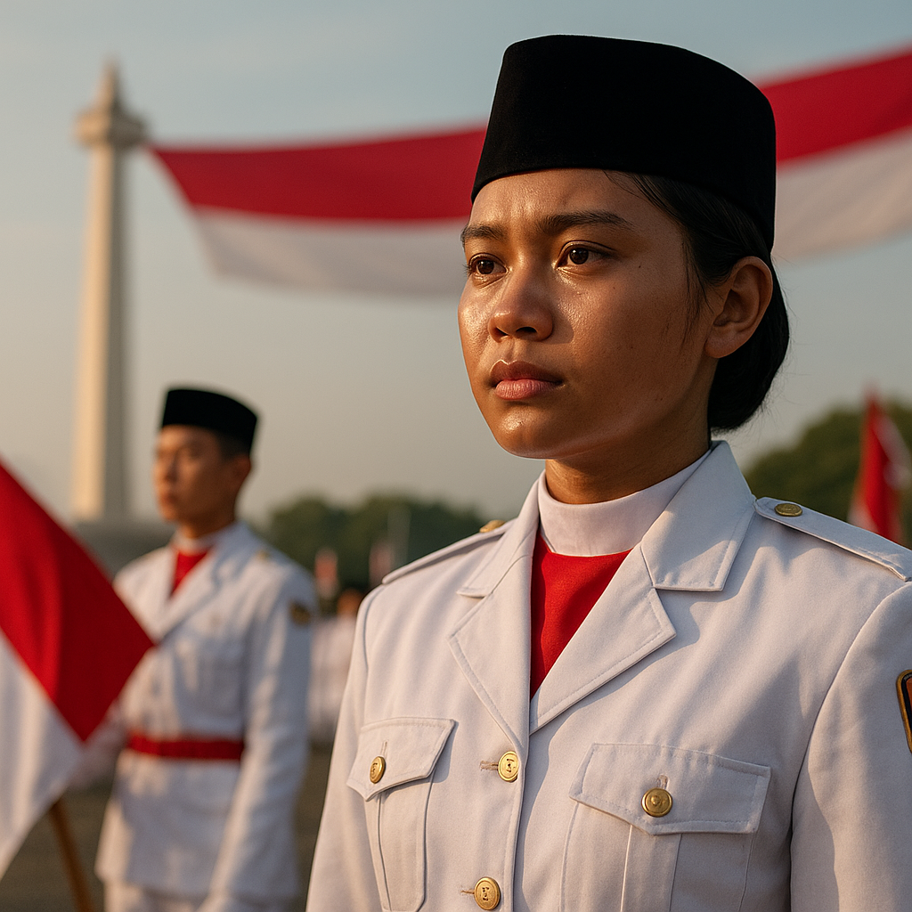 Kisah Inspiratif di Balik Tiang Bendera: Perjalanan Seorang Siswa SMK Menjadi Paskibraka Nasional