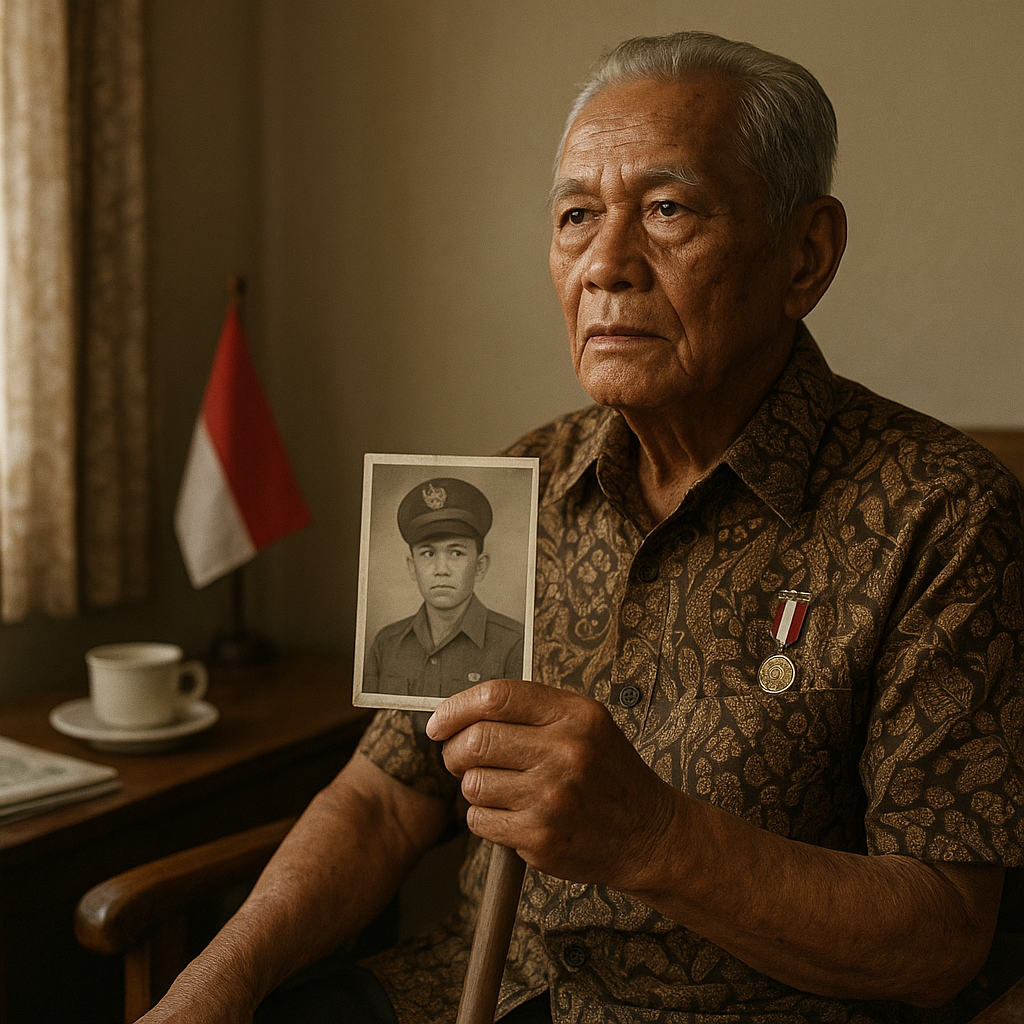Peringati Hari Veteran Nasional, Kisah Letnan Dua Purn. Suparno: Gigih Meski Terbatas