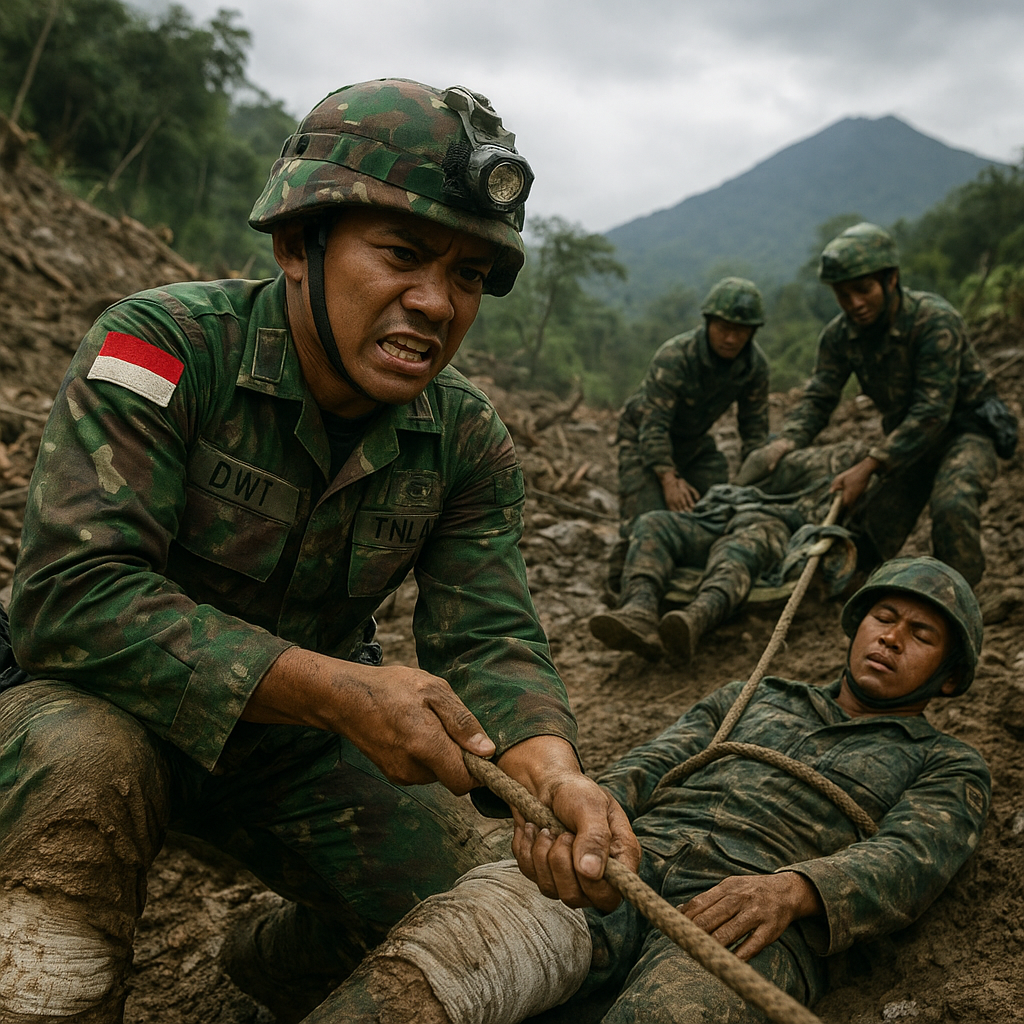 Kisah Heroik Sersan Dwi: Selamatkan 3 Rekan dari Longsor di Gunung Lawu