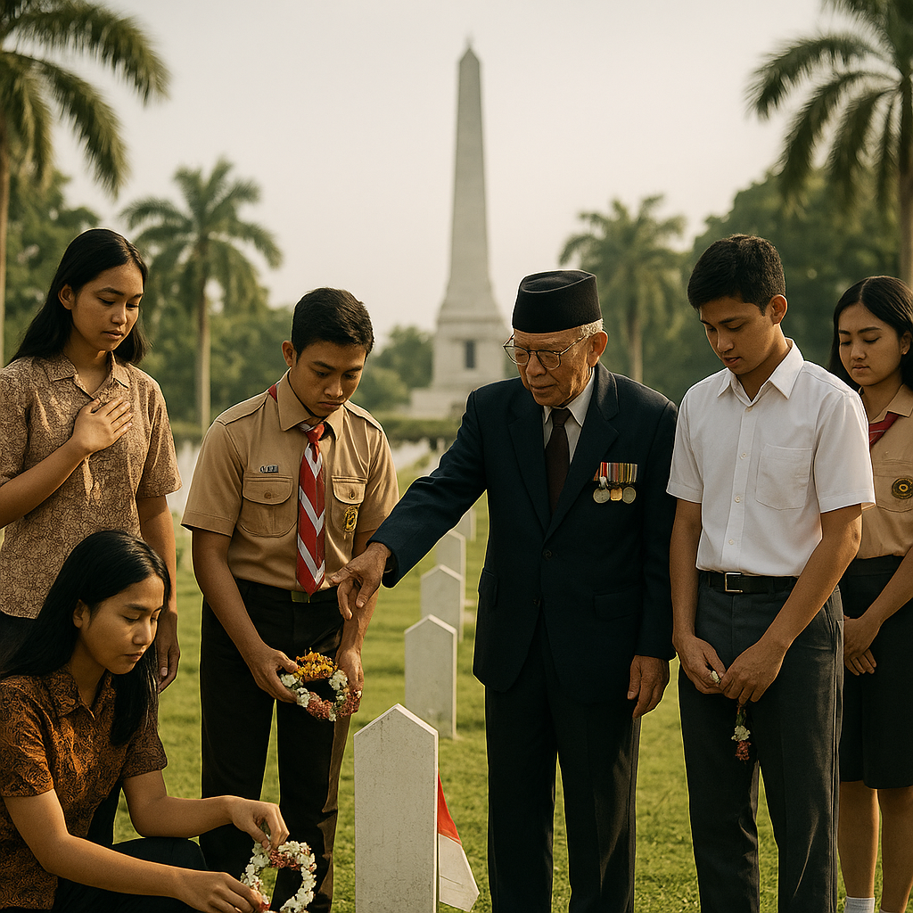 Napak Tilas Perjuangan: Ziarah ke Makam Pahlawan sebagai Pendidikan Bela Negara