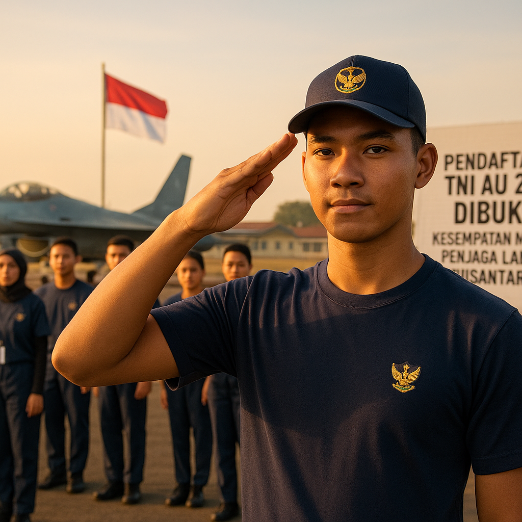 Pendaftaran TNI AU 2026 Dibuka: Kesempatan Menjadi Penjaga Langit Nusantara