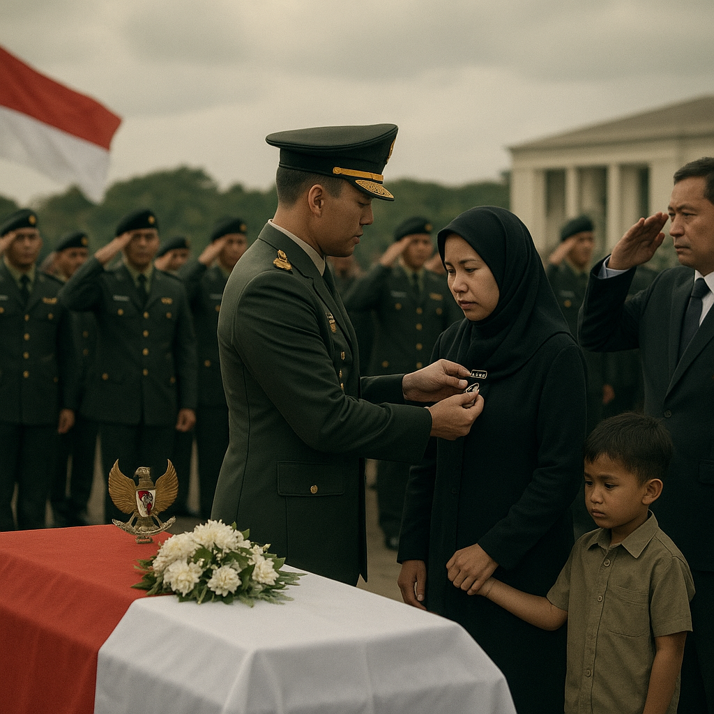 Negara Beri Penghormatan Tertinggi untuk Prajurit Garuda Gugur di Lebanon