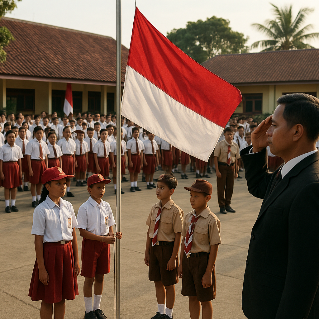 Upacara Bendera di Sekolah, Menanamkan Nilai Cinta Tanah Air Sejak Dini