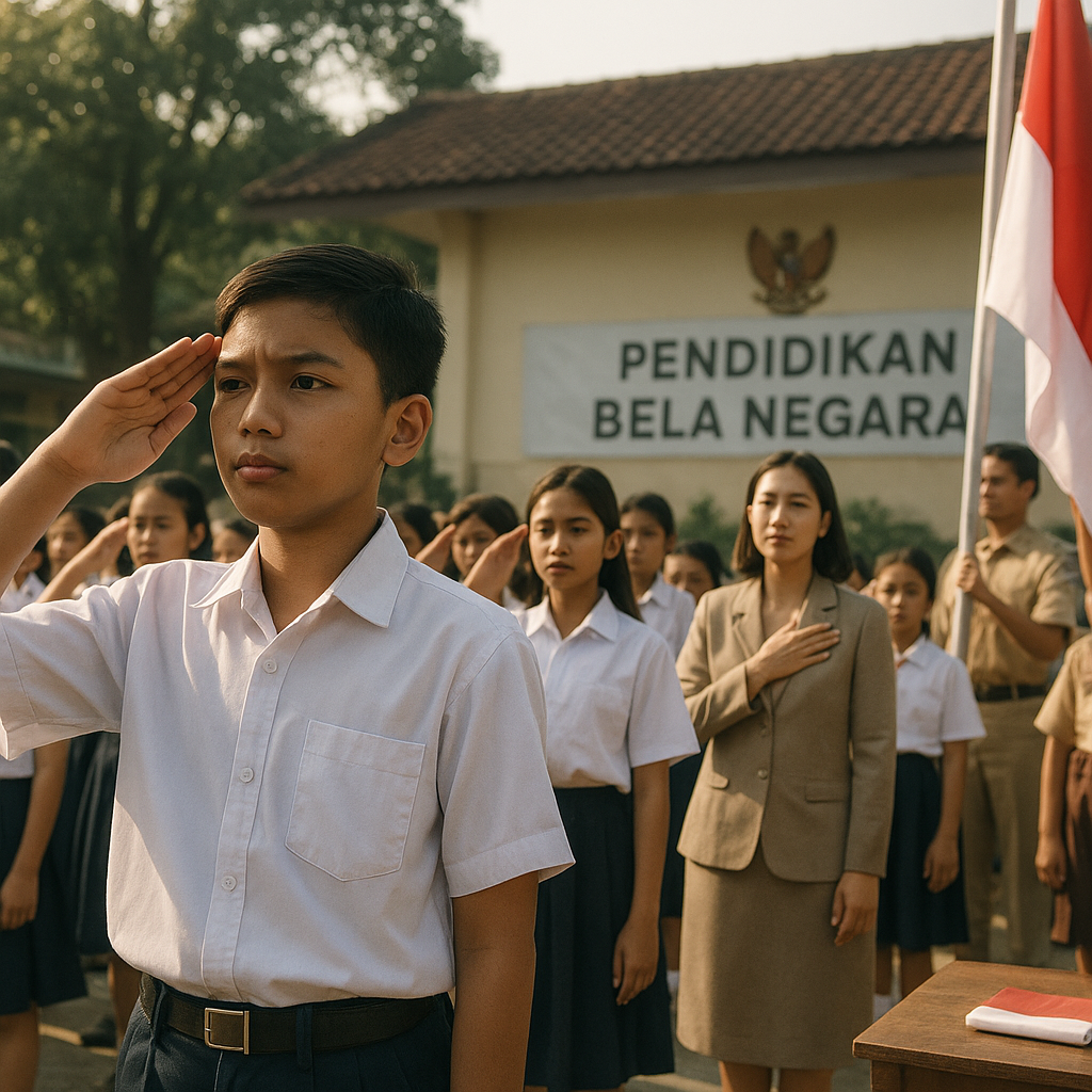 Program Pendidikan Bela Negara Masuk Kurikulum Sekolah, Tanamkan Jiwa Patriot Sejak Dini