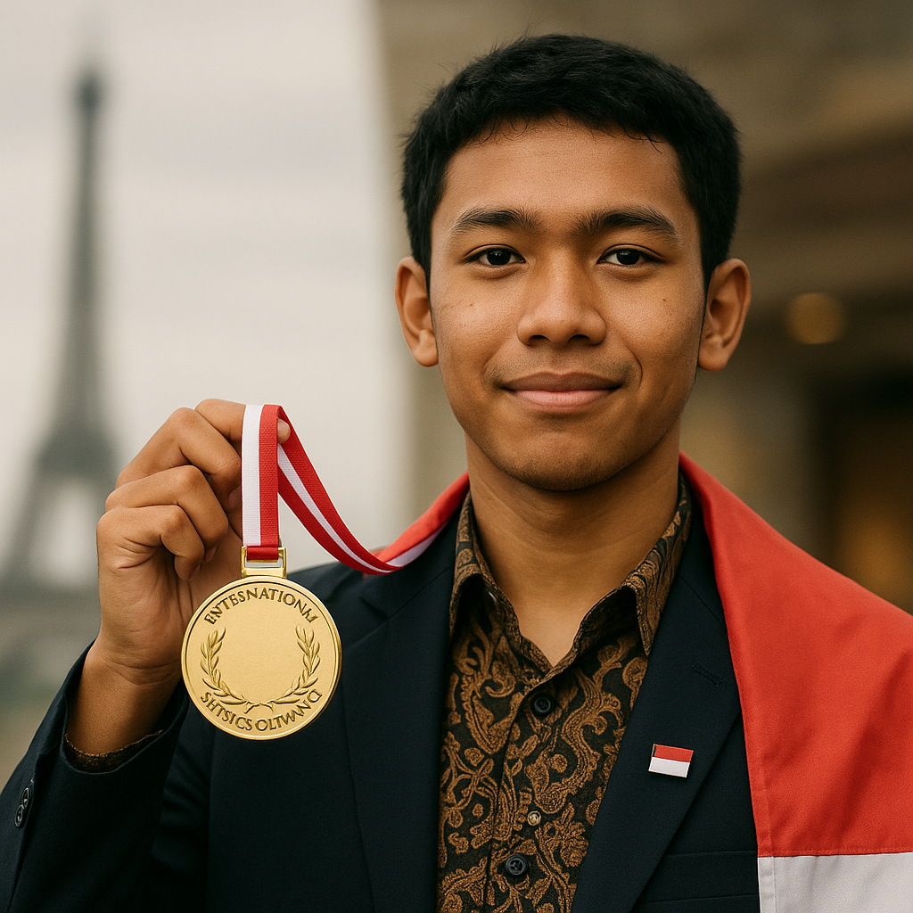 Pemuda Indonesia Raih Medali Emas Olimpiade Sains Internasional, Bukti Generasi Muda Berprestasi