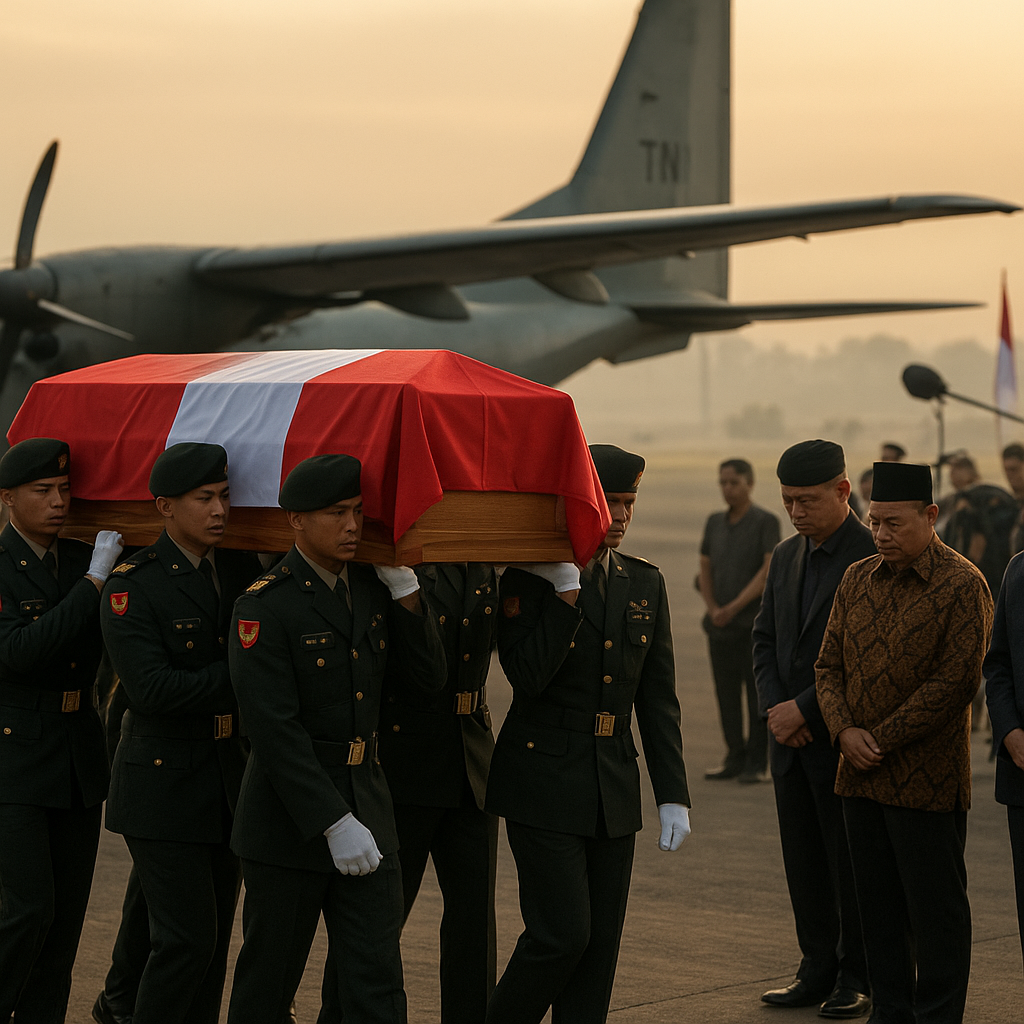 Jenazah Praka Rico Pramudia Dibawa ke Jakarta Sebelum Dikembalikan ke Medan