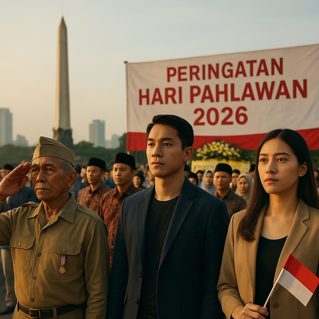 Peringatan Hari Pahlawan 2026: Semangat 10 November Harus Terus Hidup di Jiwa Milenial