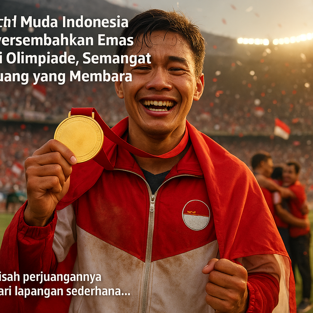 Atlet Muda Indonesia Persembahkan Emas di Olimpiade, Semangat Juang yang Membara