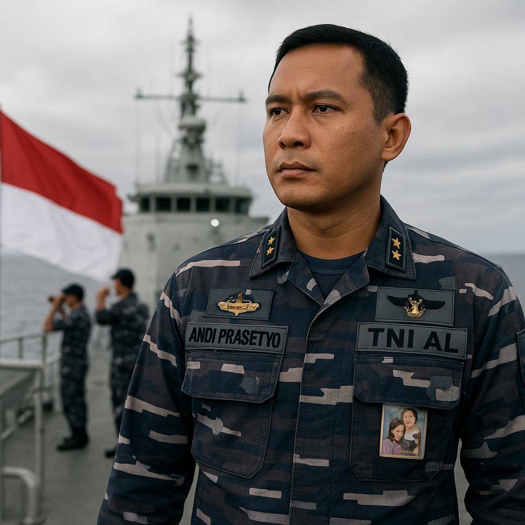 Kisah Perwira TNI AL yang Rela Tinggalkan Keluarga demi Jaga Kedaulatan Laut Natuna