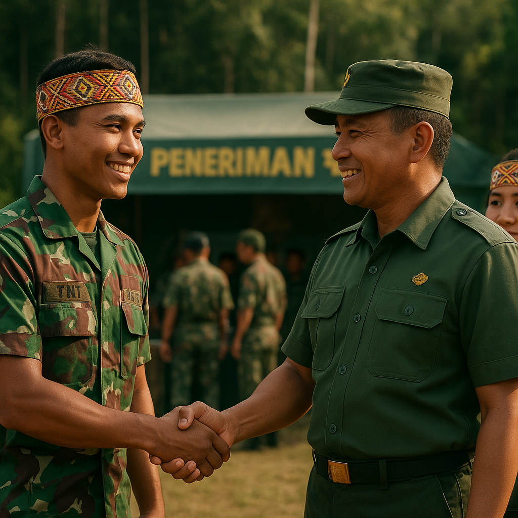 Kesempatan Emas bagi Putra Dayak: Membuka Jalur Pengabdian di TNI