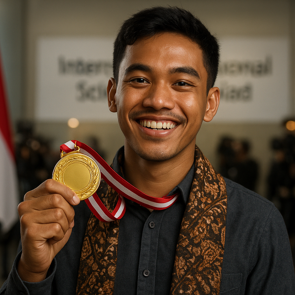 Pemuda Indonesia Raih Medali Emas di Olimpiade Sains, Bangkitkan Semangat Generasi
