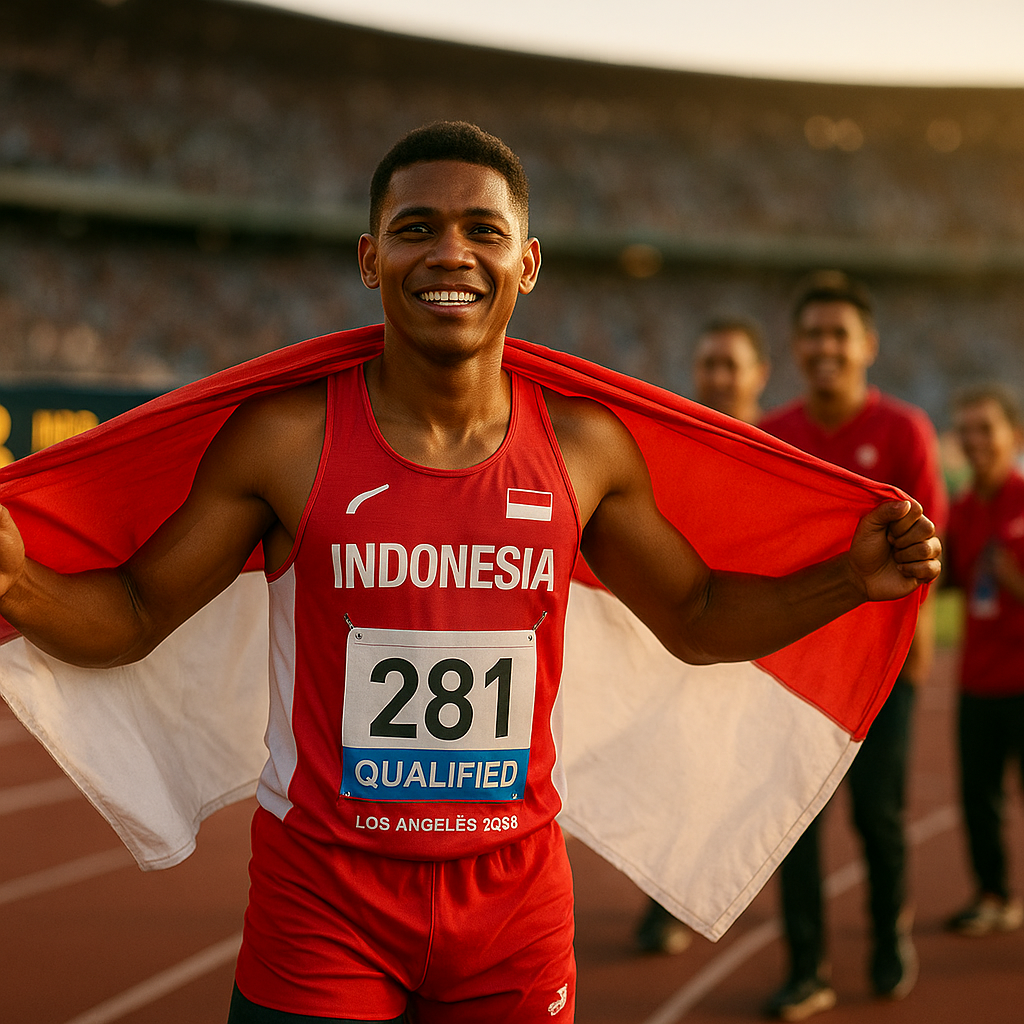 Atlet Muda Indonesia Lolos ke Olimpiade, Bangga Jadi Anak Negeri