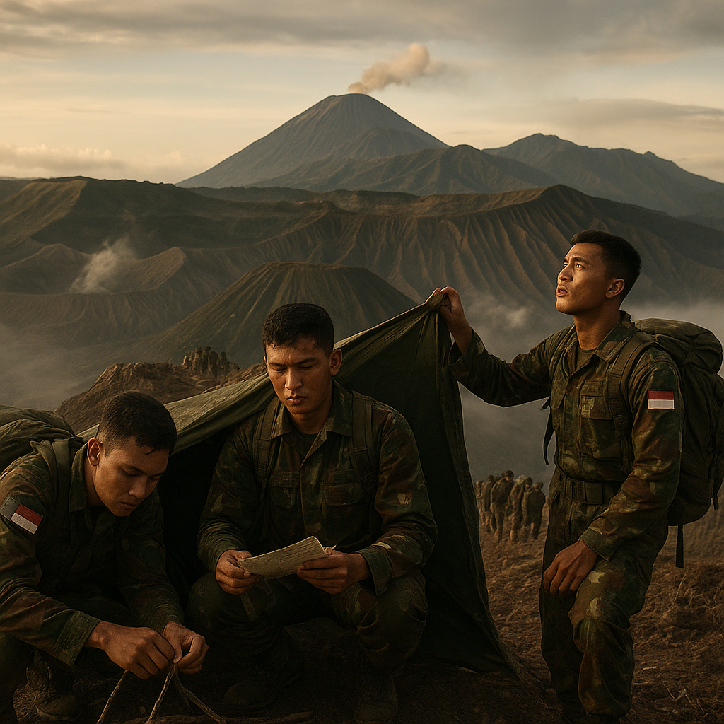 Pendakian Jiwa: Latihan Survival Calon Prajurit TNI di Gunung Tertinggi Jawa