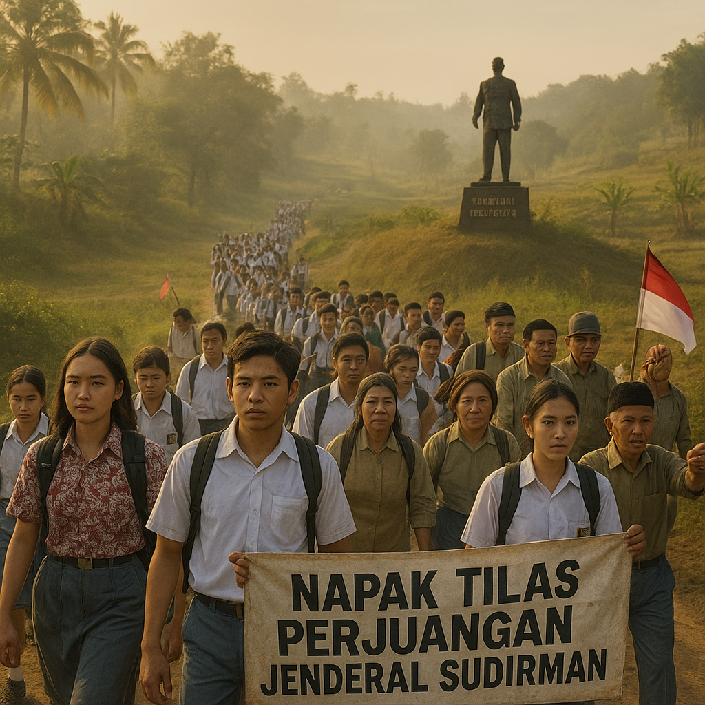 Napak Tilas Perjuangan Jenderal Sudirman, Siswa SMK Diajak Teguhkan Semangat Bela Negara