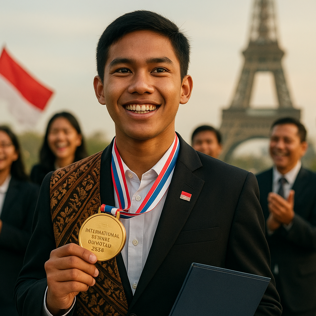 Pemuda Indonesia Raih Medali Emas di Olimpiade Sains Internasional, Bangkitkan Semangat Generasi