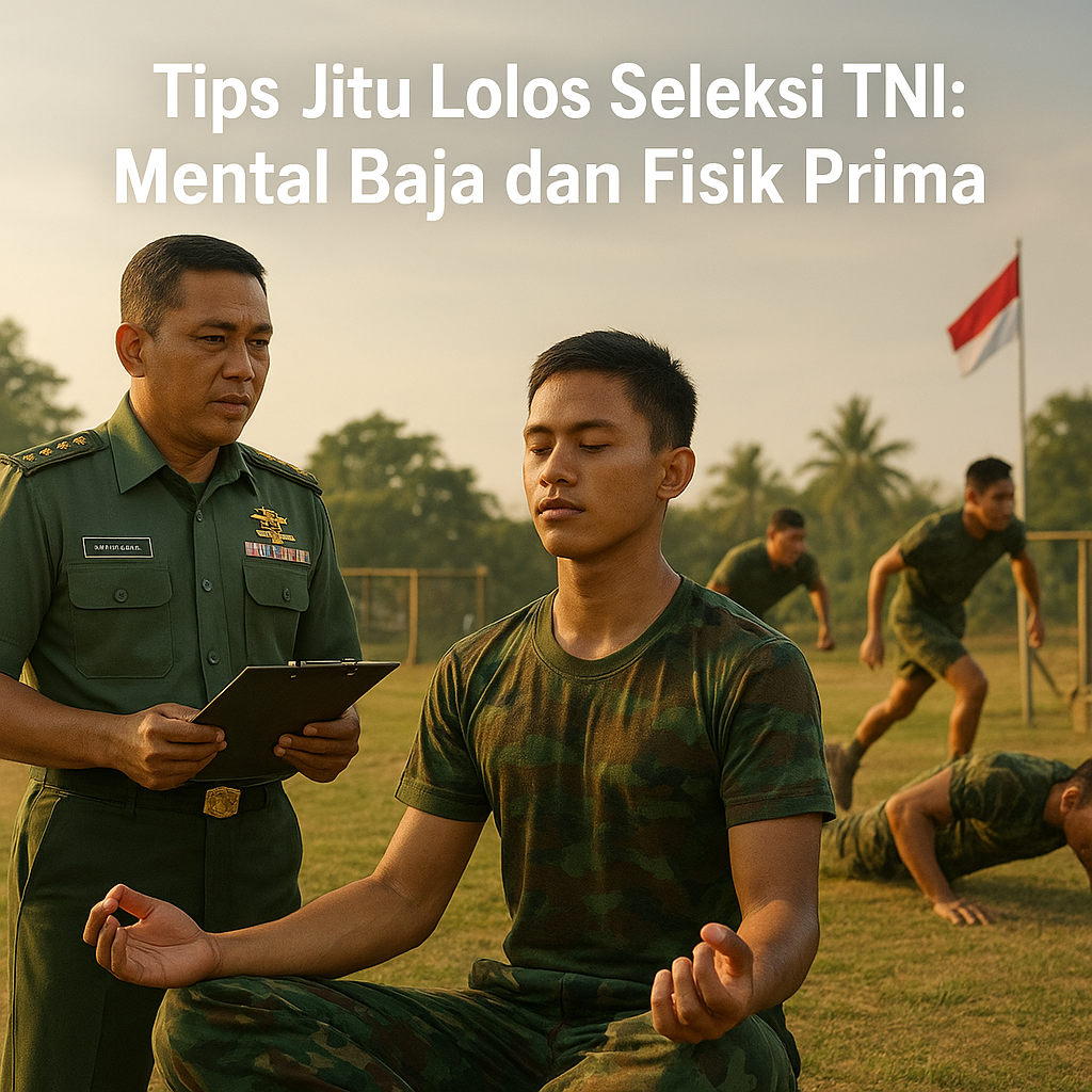 Tips Jitu Lolos Seleksi TNI: Mental Baja dan Fisik Prima