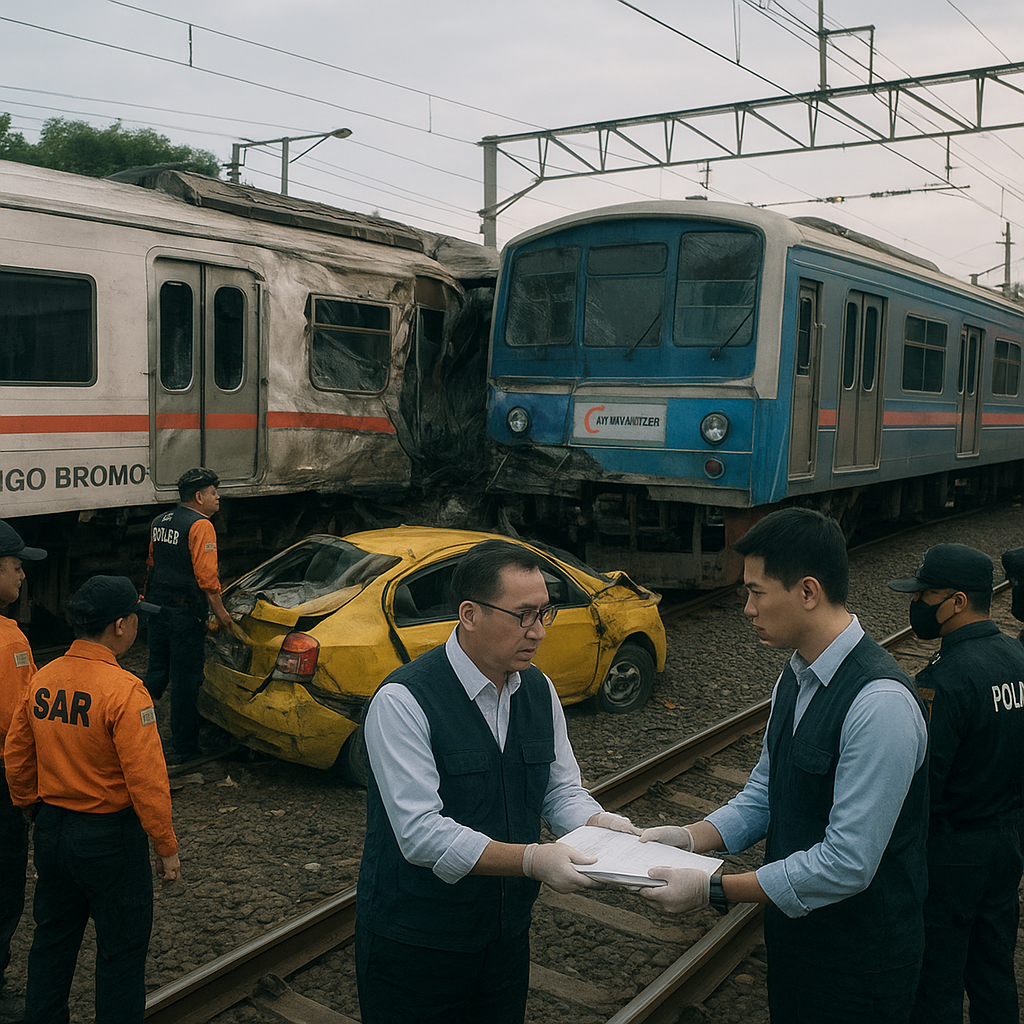 Kaitan Insiden Taksi dengan KA Argo Bromo Tabrak KRL di Bekasi