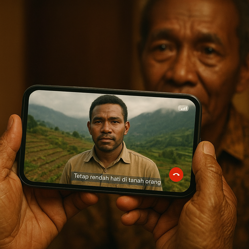 Video Call Terakhir Willi Mbuik dengan Ayah: Pesan Kerendahan Hati Sebelum Gugur sebagai Pahlawan Pangan