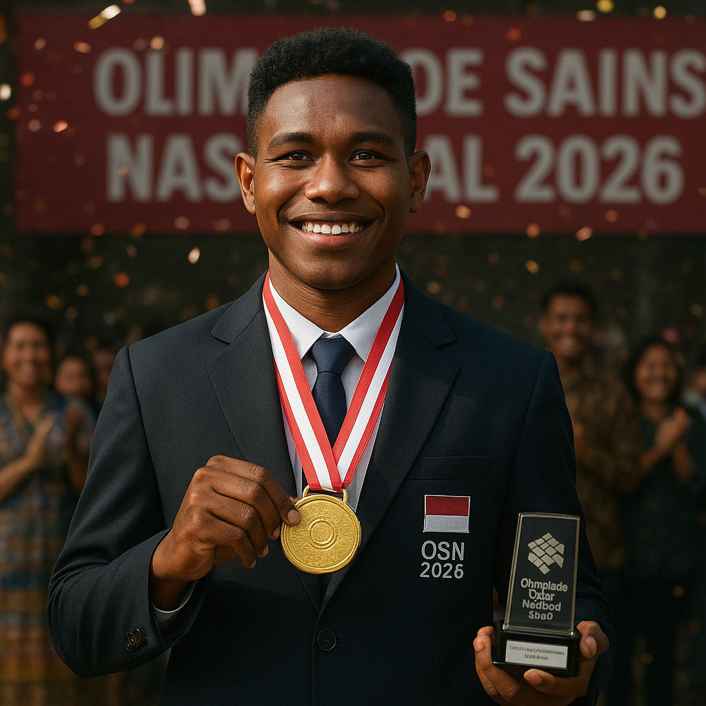 Pemuda Papua Raih Medali Emas di Olimpiade Sains Nasional, Bukti Generasi Muda Mampu Bersaing dan Berprestasi