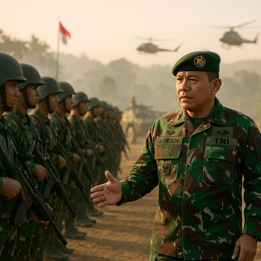 Panglima TNI Tinjau Latihan Gabungan di Sumatera, Puji Kesiapan Prajurit