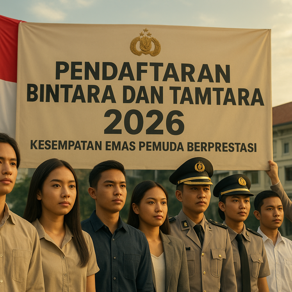 Polri Buka Pendaftaran Bintara dan Tamtara 2026, Kesempatan Emas Pemuda Berprestasi