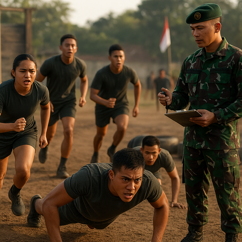 Tips Sukses Lolos Seleksi TNI: Mental Baja dan Latihan Fisik Terus-Menerus