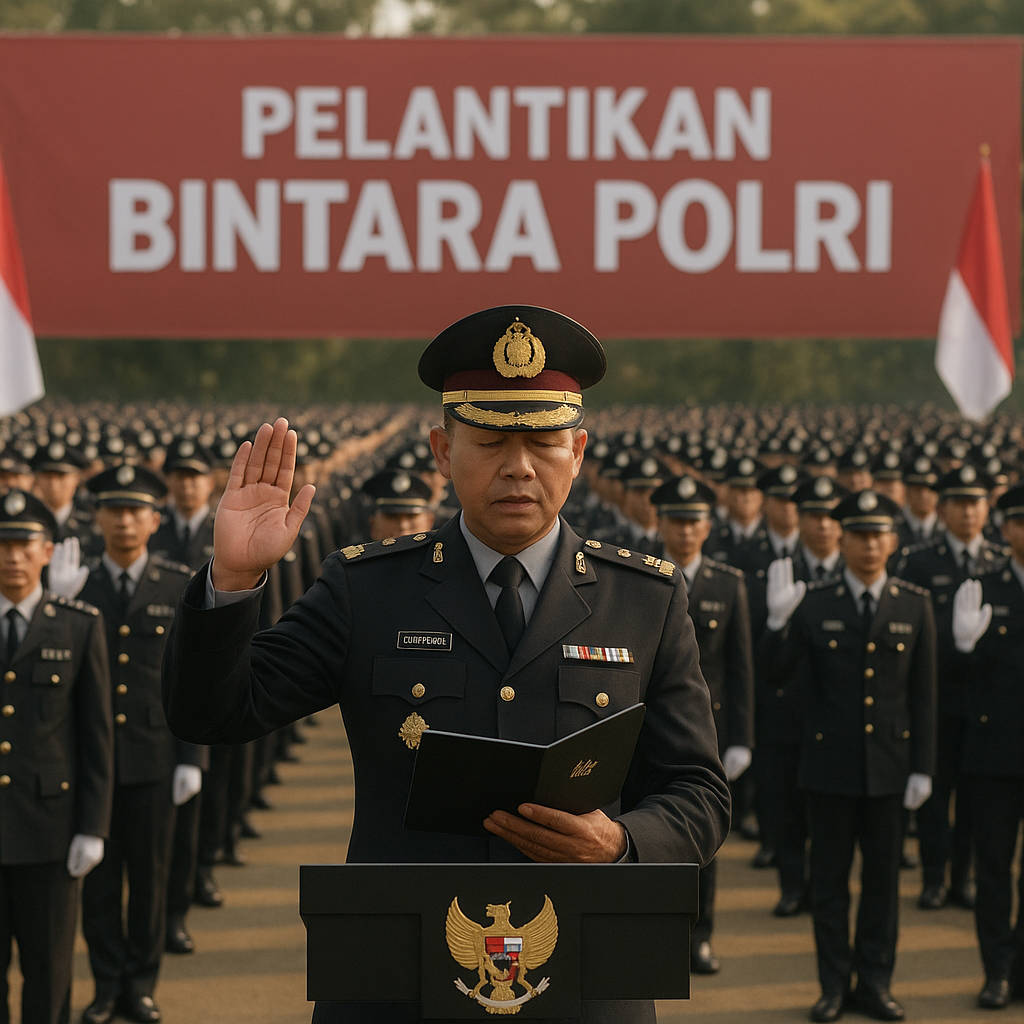 Pelantikan Bintara Polri: Sakralnya Sumpah Pengabdian demi Negara dan Masyarakat