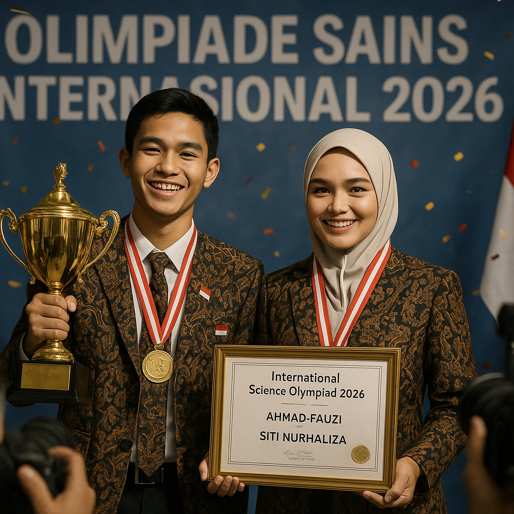 Prestasi Gemilang: Siswa Indonesia Raih Emas di Olimpiade Sains Internasional 2026