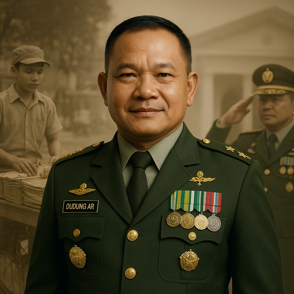 Kisah Dudung Abdurachman: Dari Loper Koran, Pimpin TNI AD, Kini Kepala Staf Presiden