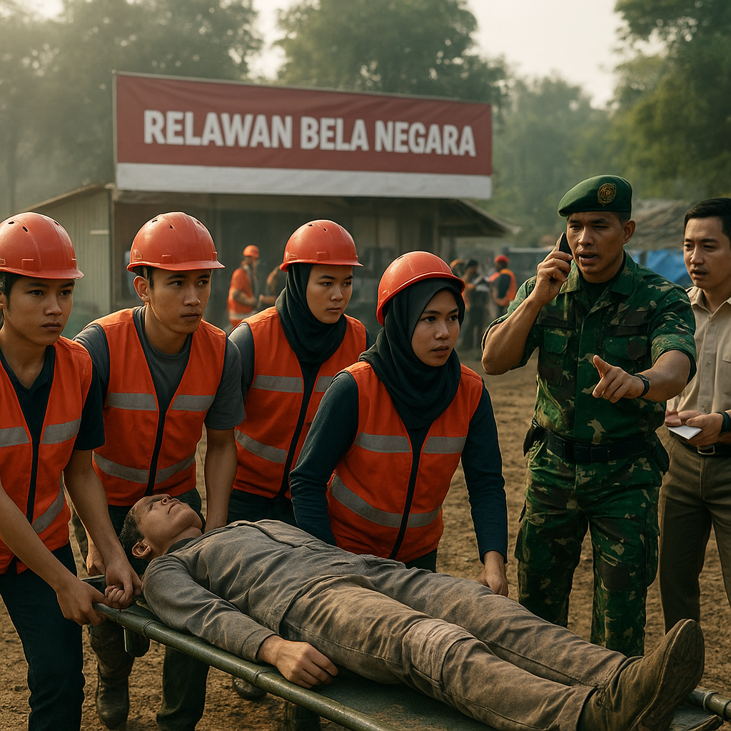 Kemensos dan TNI Gelar Program Relawan Bela Negara untuk Pemuda