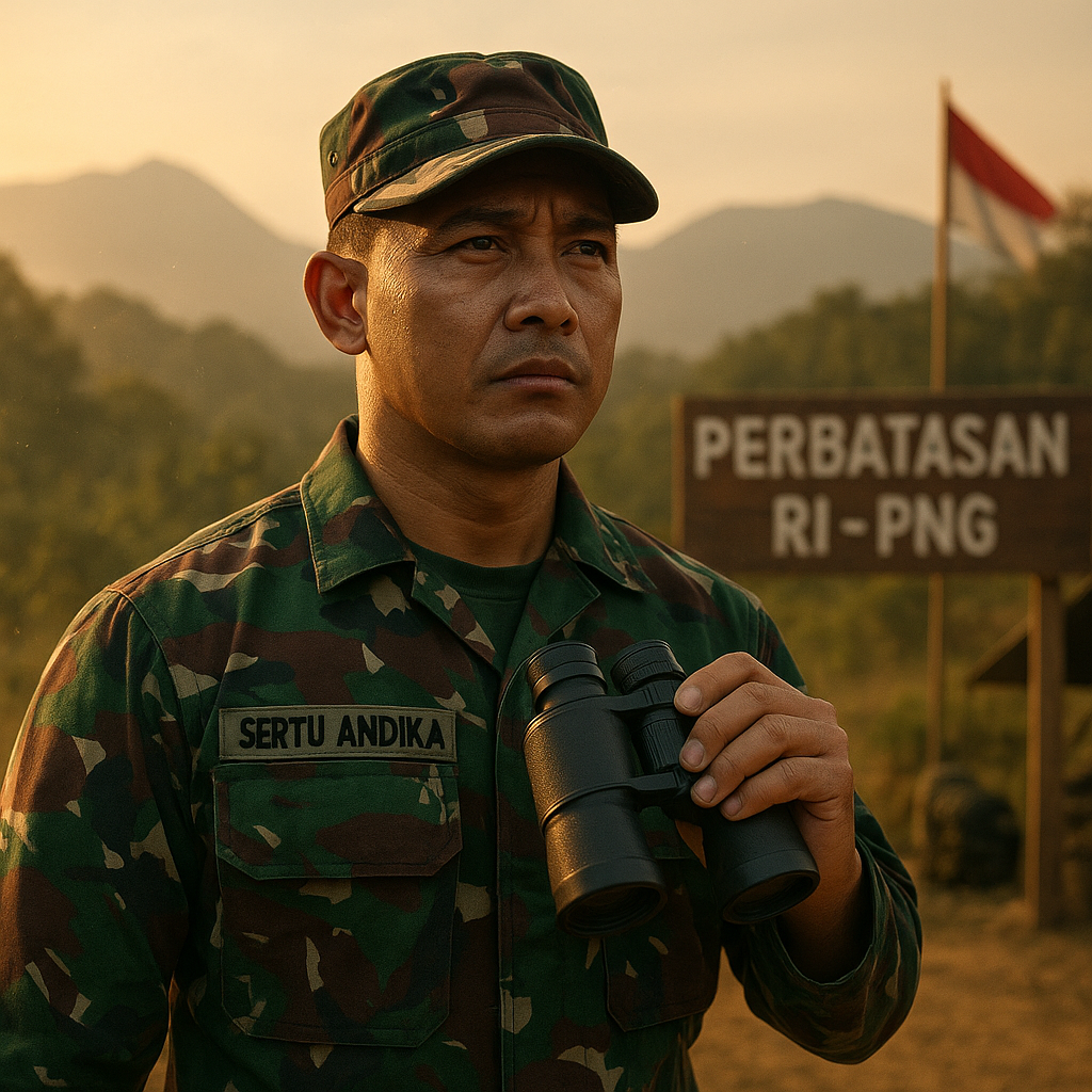 Kisah Pengabdian Prajurit TNI di Perbatasan RI-PNG: 3 Tahun Tak Pulang Demi Kedaulatan