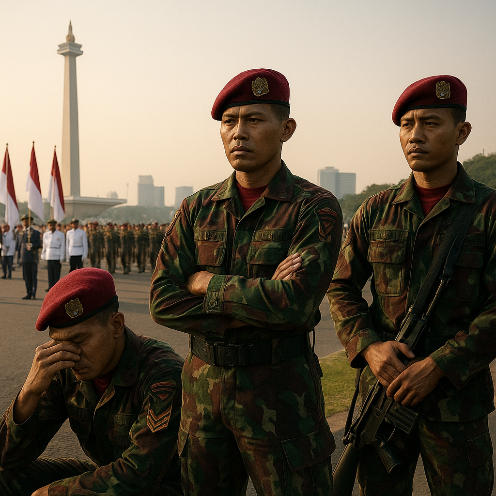 Kisah Kopassus Tega Tahan Kantuk Demi Kawal HUT TNI ke-81, Bukti Pengorbanan Tanpa Pamrih