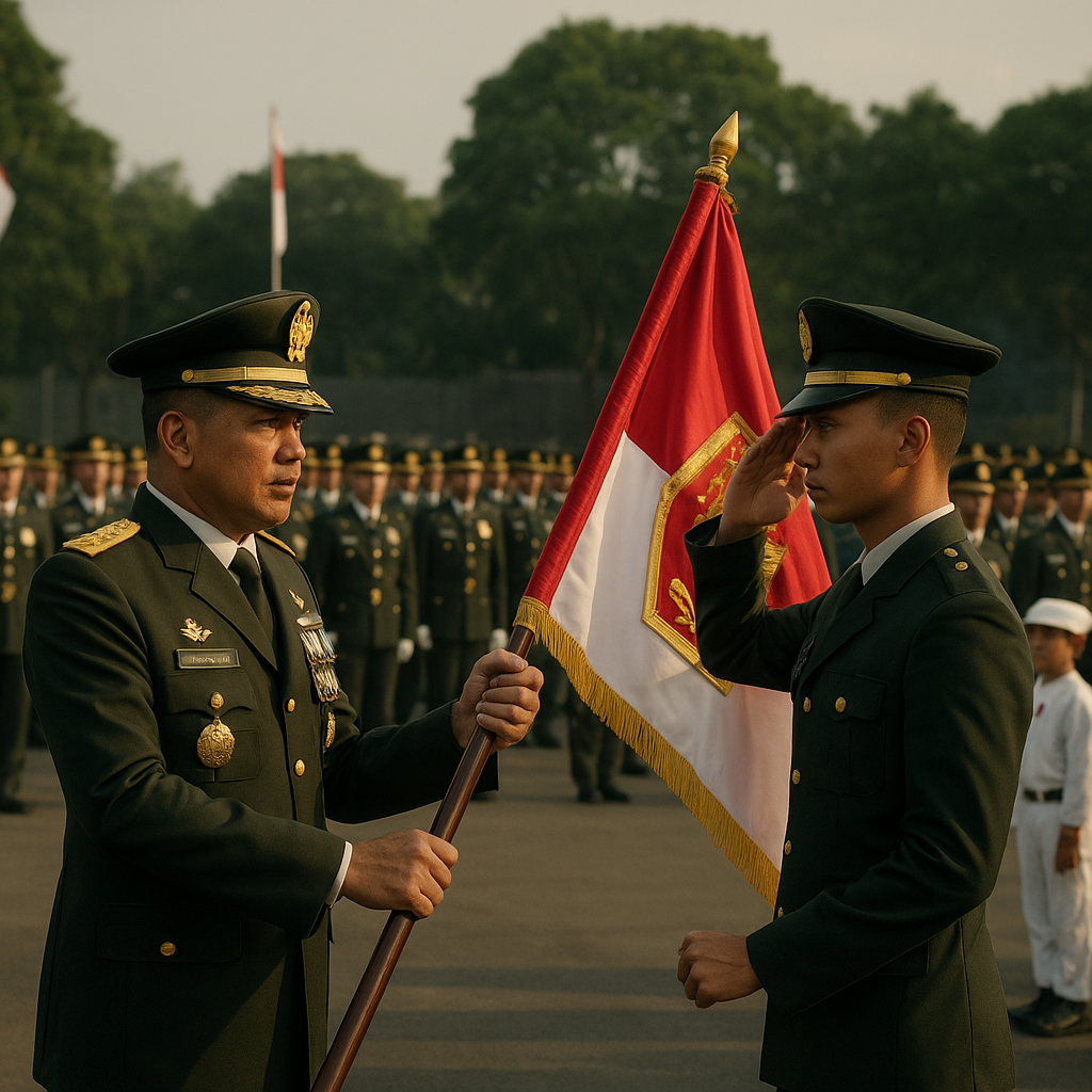 Tradisi Penyerahan Batalyon, Panglima TNI: Tempa Generasi Muda Mencintai Tanah Air