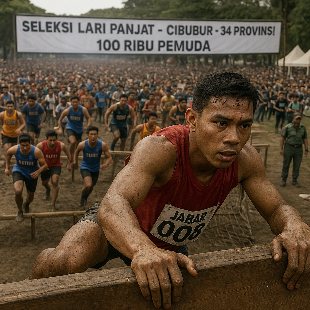 Dari 34 Provinsi, 100 Ribu Pemuda Siap Bertarung di Lari Panjat Provinsi