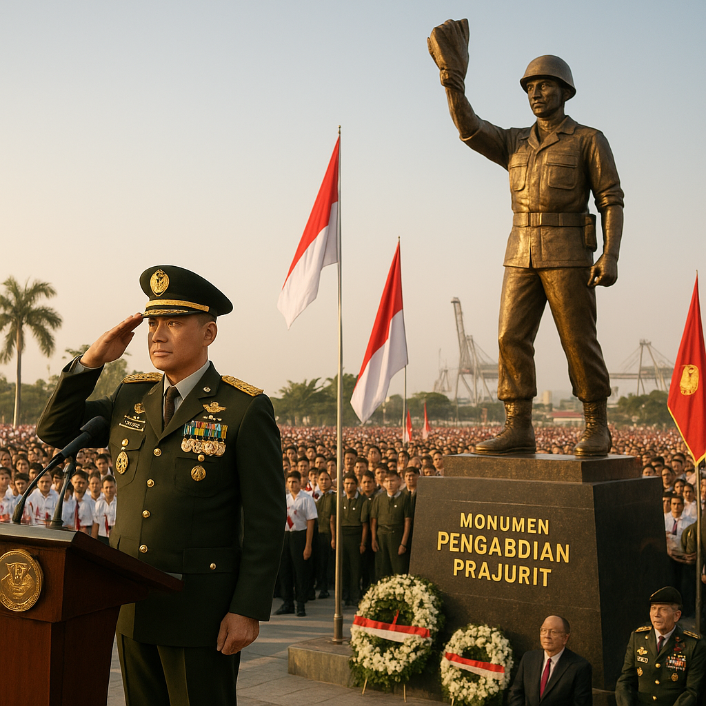 Panglima TNI Resmikan Monumen Pengabdian Prajurit di Balikpapan, Kenang Jasa Pahlawan Bangsa
