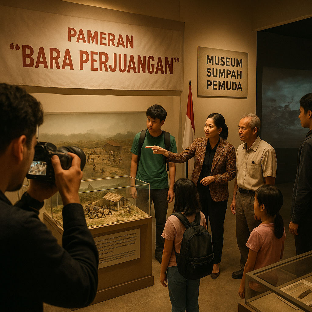 Museum Sumpah Pemuda Gelar Pameran 'Bara Perjuangan' untuk Bangkitkan Semangat Bela Negara