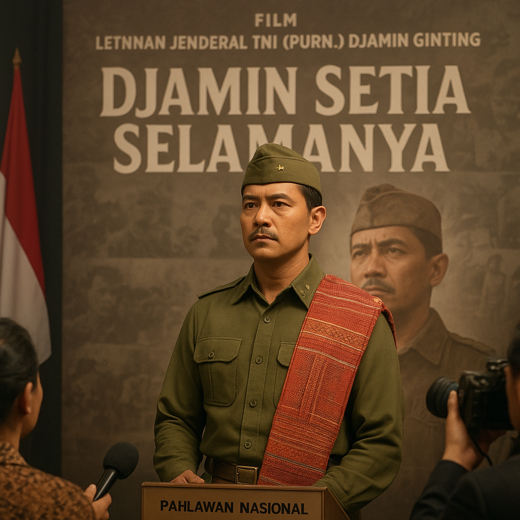 Film Djamin Ginting Membawa Semangat Perjuangan ke Generasi Kini