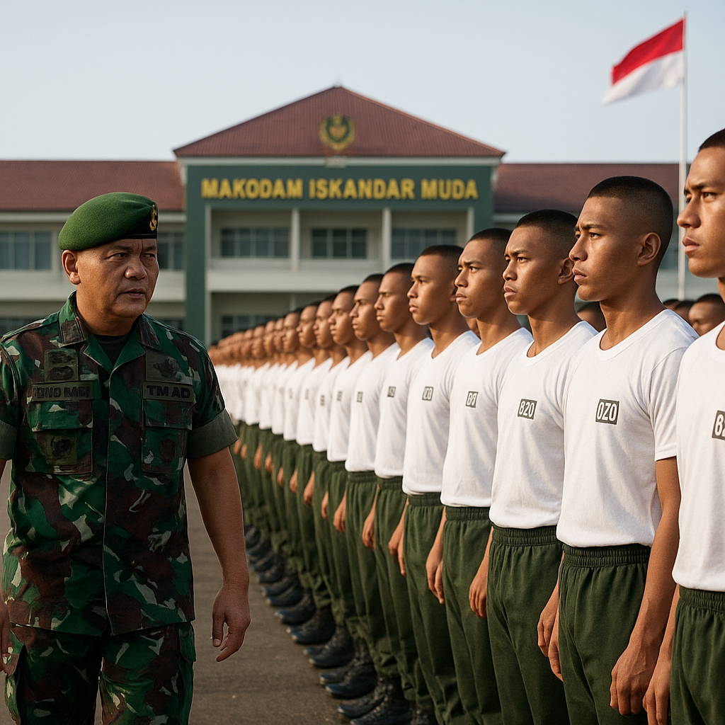 Sidang Pantukhir Kodam IM: 901 Putra Terbaik Aceh Bersiap Menjadi Prajurit Karier TNI AD