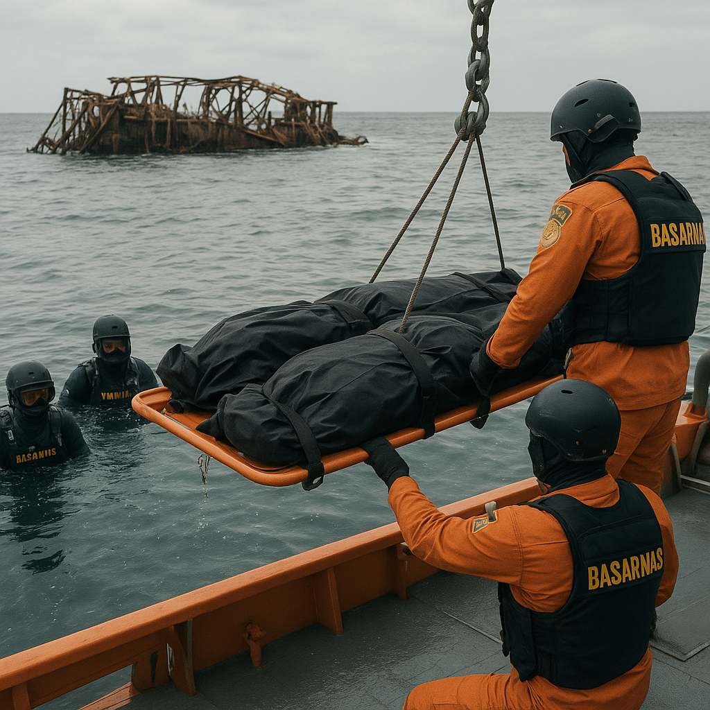 Semangat Membara di Dasar Laut: Tim Gabungan Temukan Tiga Korban Terjebak di Rangka Kapal