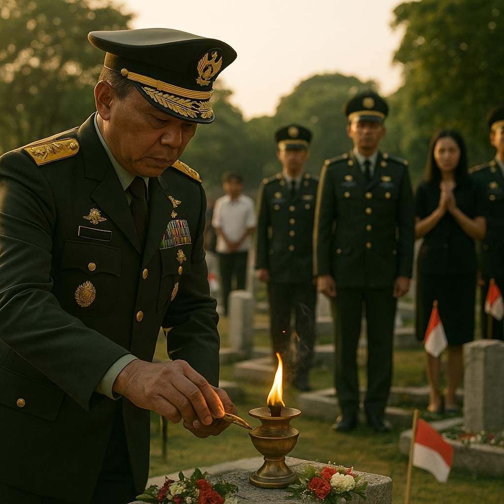 Panglima TNI Ziarah ke Makam Pendahulu: Menyalakan Api Patriotisme untuk Generasi Penerus