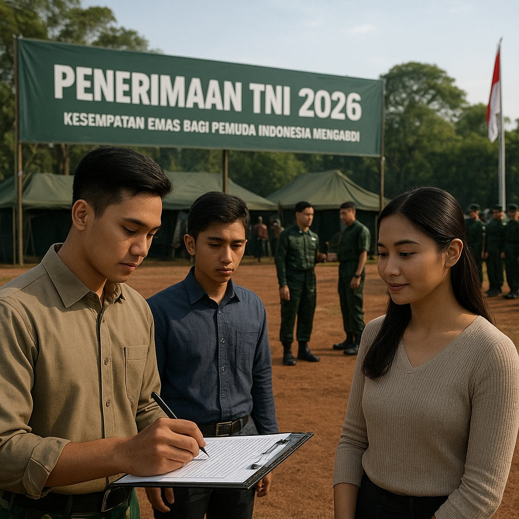 Rekrutmen TNI Dibuka 2026: Kesempatan Emas bagi Pemuda Indonesia Mengabdi
