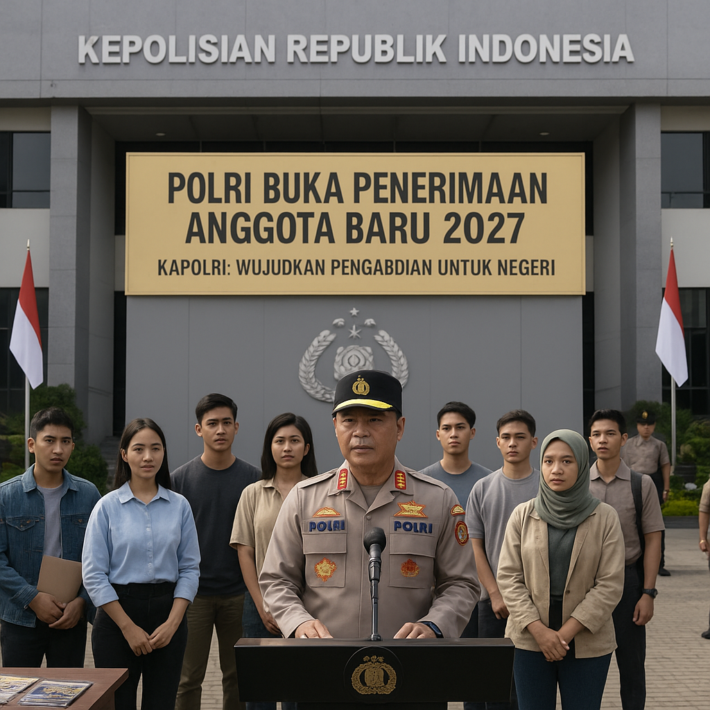 Polri Buka Penerimaan Anggota Baru 2027, Kapolri: Wujudkan Pengabdian untuk Negeri