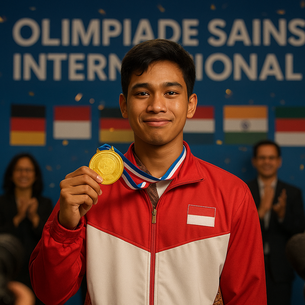 Pemuda Indonesia Raih Medali Emas di Olimpiade Sains Internasional, Bukti Generasi Emas Bangsa