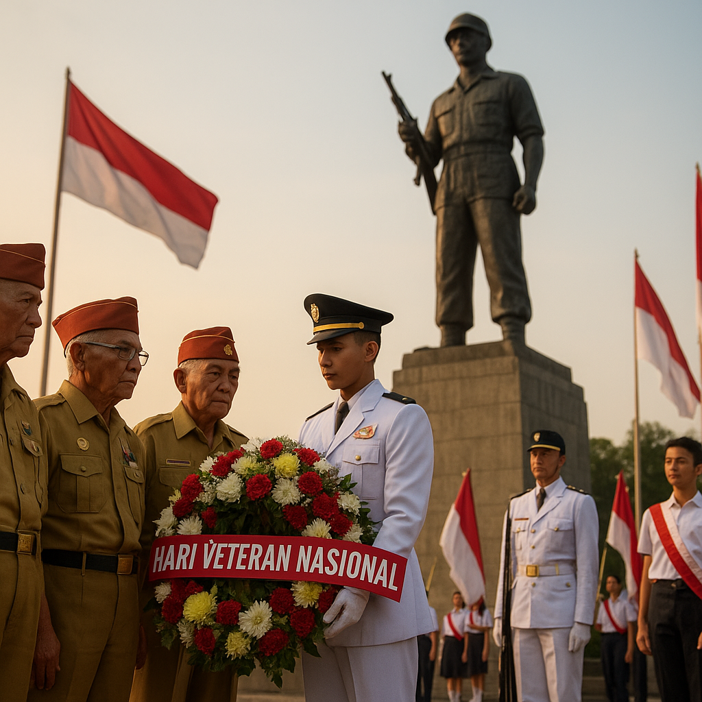 Peringatan Hari Veteran Nasional: Menghormati Jasa Pahlawan dengan Teladani Semangat Pantang Menyerah
